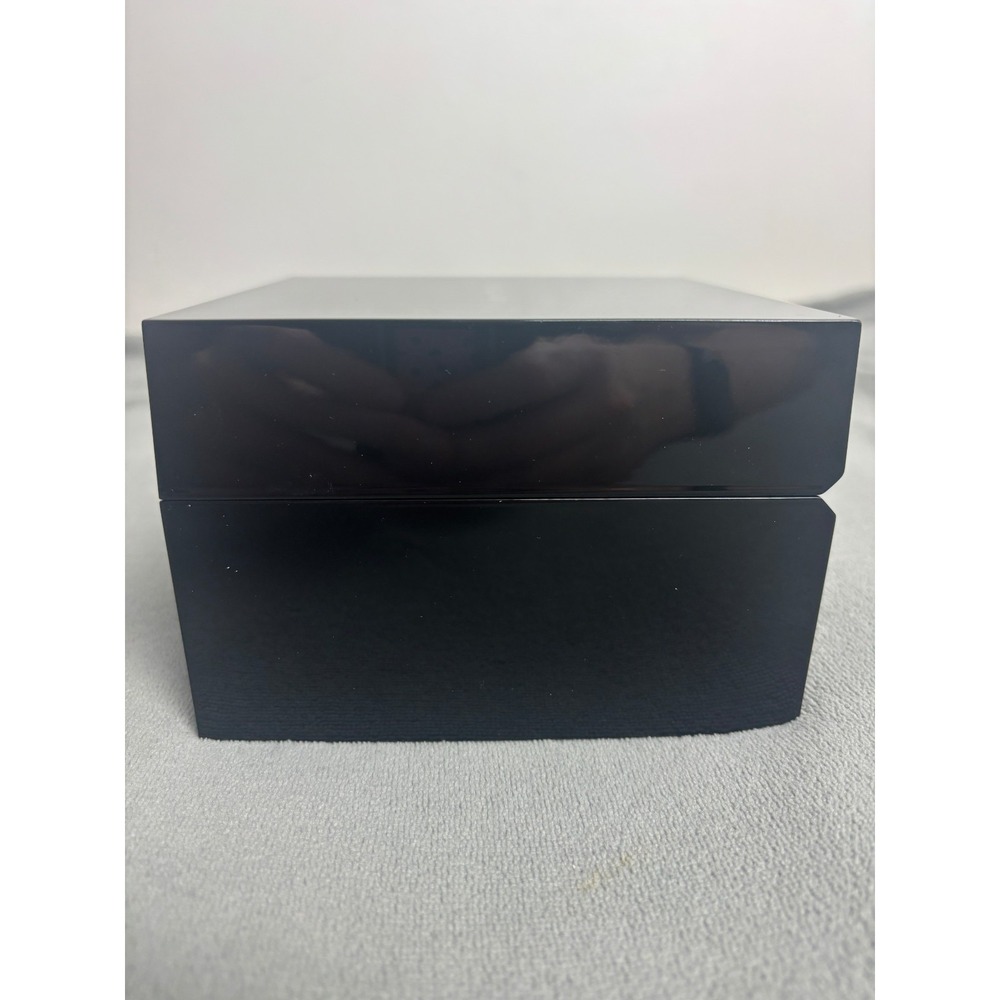 Bvlgari Watch Box Case Genuine Empty Piano Black Lacquer Presentation Storage - Picture 5 of 10